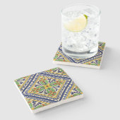 Dessous-de-verre En Pierre Talavera Tile (Côté)