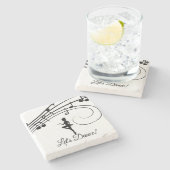 Dessous-de-verre En Pierre Tap Dance 3 (Côté)