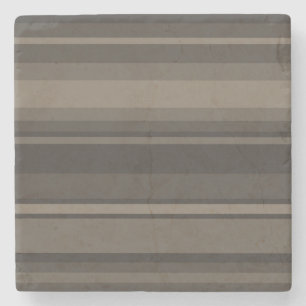 Dessous-de-verre En Pierre Taupe bandes
