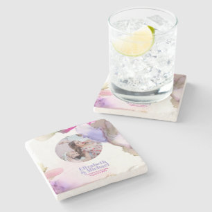 Dessous-de-verre En Pierre Tendance Dessous de verre de marbre Moody Aquarell