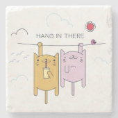 Dessous-de-verre En Pierre Tenez-Vous Là (Devant)