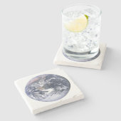 Dessous-de-verre En Pierre Terre (Côté)