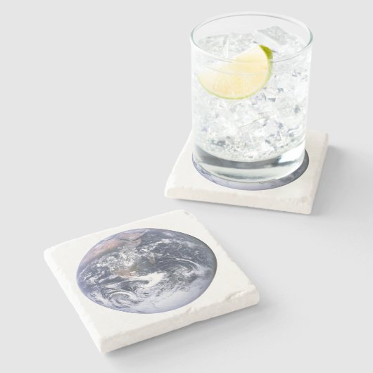 Dessous-de-verre En Pierre Terre (Côté)