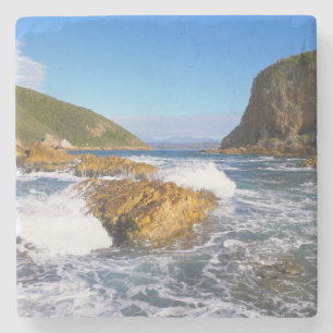 Dessous-de-verre En Pierre Têtes de Knysna, Route des jardins, Cap-Occidental