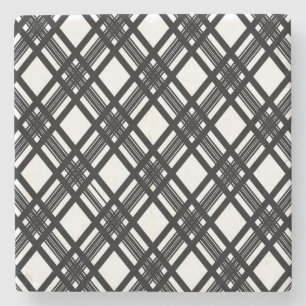 Dessous-de-verre En Pierre Texture de rayures