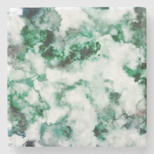 Dessous-de-verre En Pierre Texture marbrée de quartz (Devant)