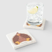 Dessous-de-verre En Pierre Thanksgiving Turkey Thunder Cove (Côté)