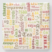 Dessous-de-verre En Pierre Thé (Devant)