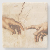 Dessous-de-verre En Pierre The Creation of Adam (Devant)