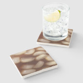 Dessous-de-verre En Pierre Thé de glace (Côté)