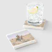 Dessous-de-verre En Pierre The Flight Frederic Remington (Côté)