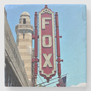 Dessous-de-verre En Pierre Théâtre de Fox, Atlanta, la Géorgie, dessous de