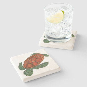 Dessous-de-verre En Pierre Tortue de mer