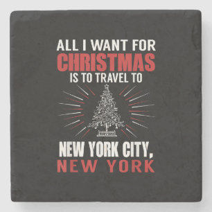 Dessous-de-verre En Pierre Tout Ce Que Je Veux Pour Voyage De Noël À New York