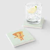 Dessous-de-verre En Pierre Tout Kawaii (Côté)