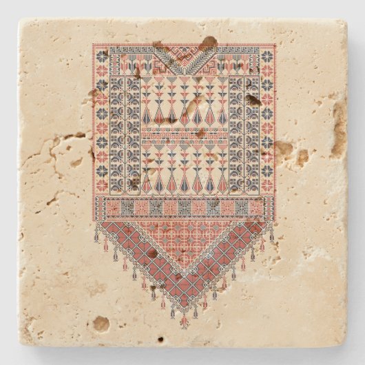 Dessous-de-verre En Pierre traditionel (Devant)