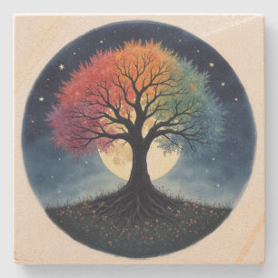 Dessous-de-verre En Pierre Tree of Life