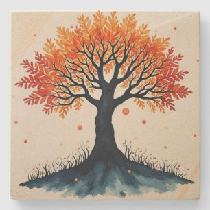 Dessous-de-verre En Pierre Tree of Life