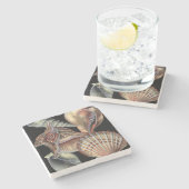 Dessous-de-verre En Pierre Trésors de la mer (Côté)