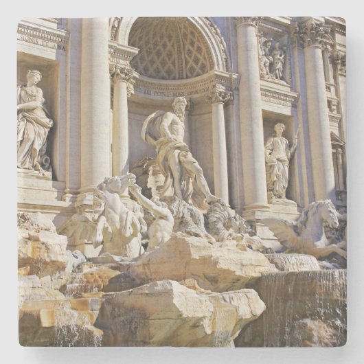Dessous-de-verre En Pierre Trevi fountain (Devant)
