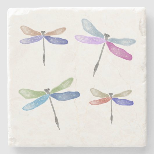 Dessous-de-verre En Pierre Trivet Mable | Collection Dragonfly (Devant)