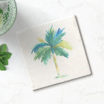 Dessous-de-verre En Pierre Tropical Palm Tree Tiki Bar<br><div class="desc">Ce dessous de verre en pierre de palmier tropical a été conçu à partir d'une réplique de mon aquarelle d'origine dans les tons bleu, vert et turquoise. Idéal pour votre tiki bar et fait de grands cadeaux de maison pour la cuisine ou les barreaux pour votre plage ou maison d'été...</div>