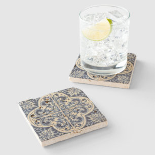 Dessous-de-verre En Pierre Tuile portugaise inspirée