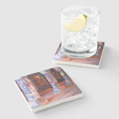 Dessous-de-verre En Pierre Tunnel Krog Atlanta, Tunnel Krog (Côté)