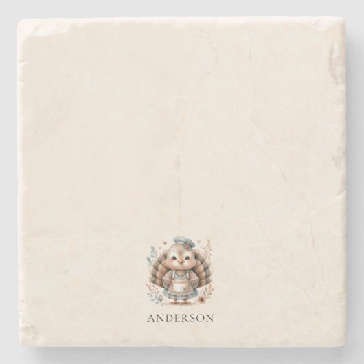 Dessous-de-verre En Pierre Turquie Ajouter un nom (Devant)