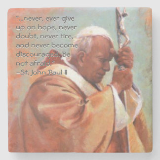 Dessous-de-verre En Pierre Tyrolienne Saint Jean-Paul II