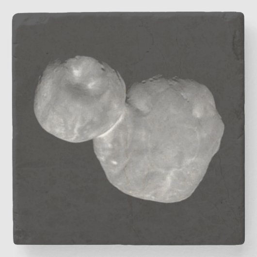 Dessous-de-verre En Pierre Ultima Thule Arrokoth Kuiper Belt, objet (Devant)