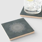 Dessous-de-verre En Pierre Une initiation du cercle bleu de masse