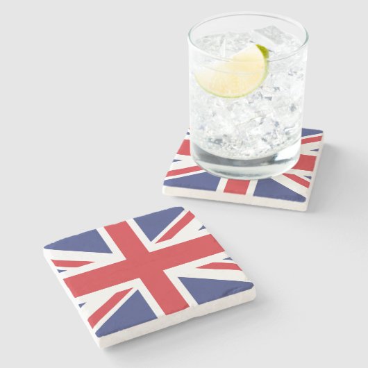 Dessous-de-verre En Pierre Union Jack (Côté)
