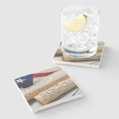 Dessous-de-verre En Pierre US Founding Documents (Côté)