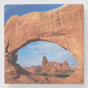 Dessous-de-verre En Pierre Utah, parc national des Arches, Turret Arch 2