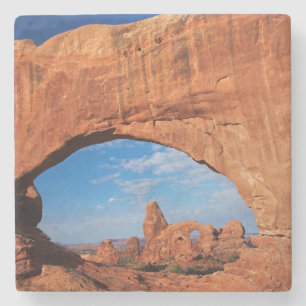 Dessous-de-verre En Pierre Utah, Parc national des Arches, Turret Arch 3
