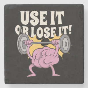 Dessous-de-verre En Pierre Utilisez et entraînez votre cerveau