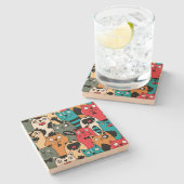 Dessous-de-verre En Pierre v (Côté)