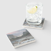 Dessous-de-verre En Pierre Vallée de Yosemite (Côté)