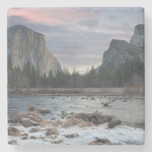 Dessous-de-verre En Pierre Vallée de Yosemite (Devant)