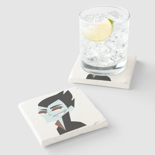 DESSOUS-DE-VERRE EN PIERRE VAMPIRE (Côté)