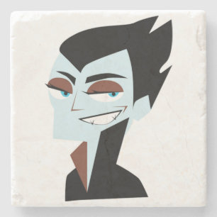 DESSOUS-DE-VERRE EN PIERRE VAMPIRE