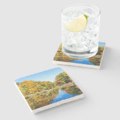 Dessous-de-verre En Pierre Vassar Farms Pond (Côté)