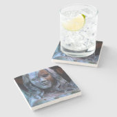 Dessous-de-verre En Pierre vedette (Côté)