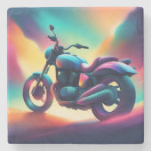 Dessous-de-verre En Pierre vélo (Devant)