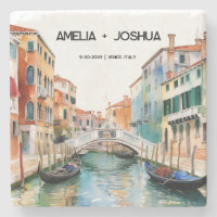 Venise Italie Romantique Enregistrez la Date