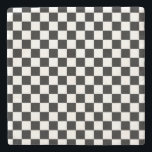 Dessous-de-verre En Pierre Vérifier noir blanc À damiers Motif tableau de bor<br><div class="desc">à damiers Motif - damier noir et blanc.</div>