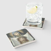 Dessous-de-verre En Pierre Veronica de St (Côté)