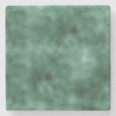 Dessous-de-verre En Pierre Vert Turquoise de pin chic (Devant)