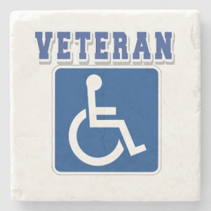 Dessous-de-verre En Pierre Vétérinaire handicapé handicapé